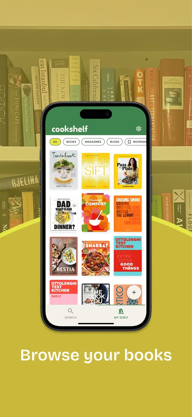 CookShelf: Search Cookbooks App Store screenshot 3