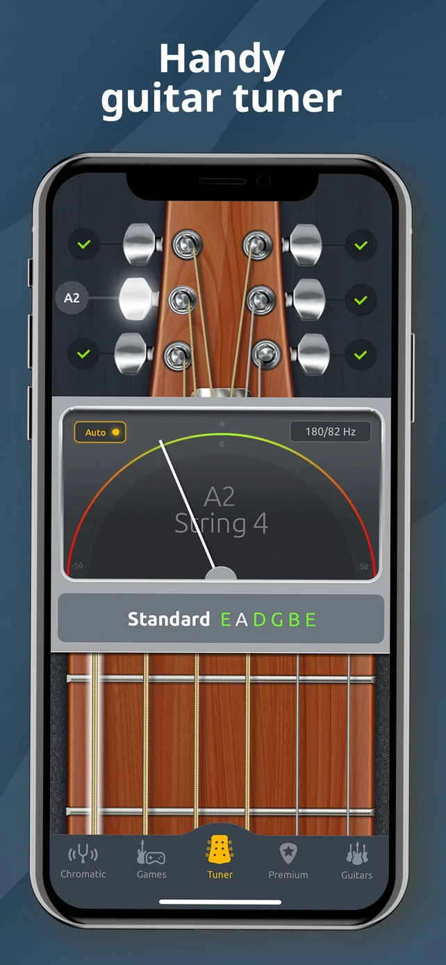 Guitar Tuner - Ukulele & Bass App Store screenshot 2