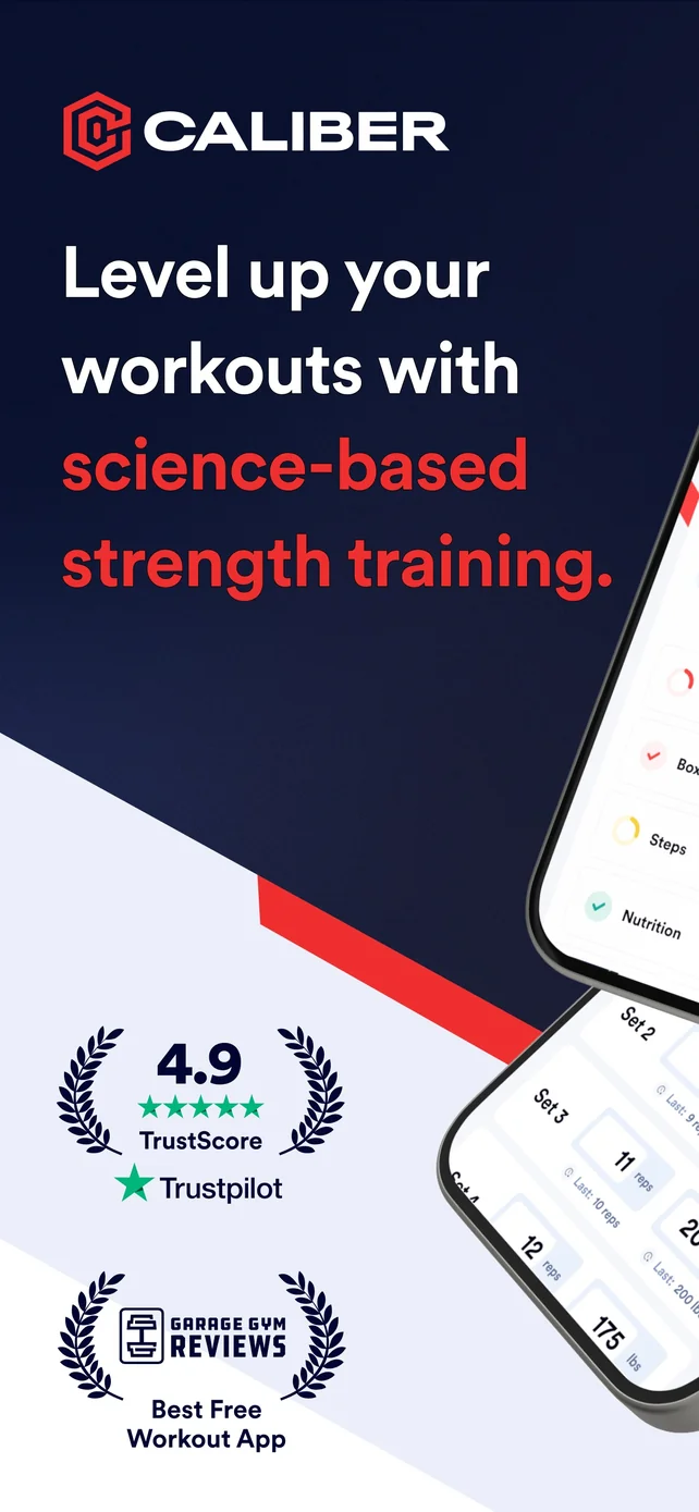 Caliber: Strength Training App Store screenshot 1