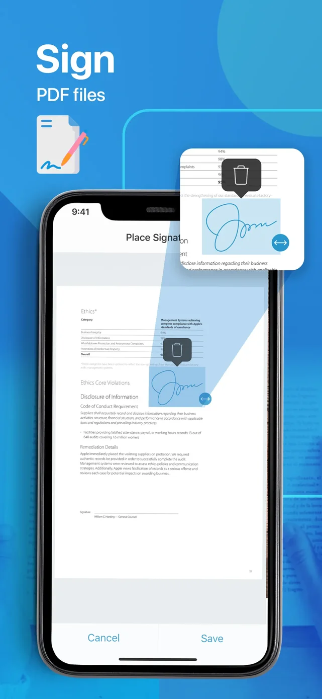 Scanner App: Fast PDF Doc Scan App Store screenshot 3