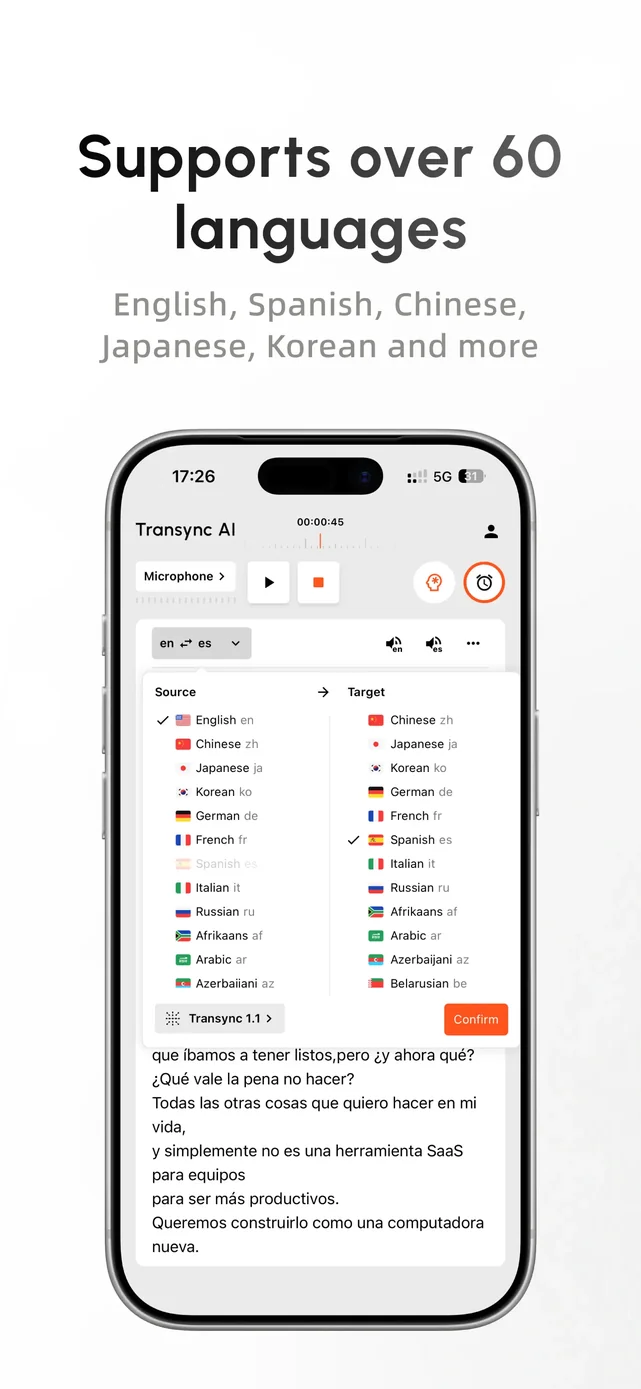 Transync AI - Translator App Store screenshot 3