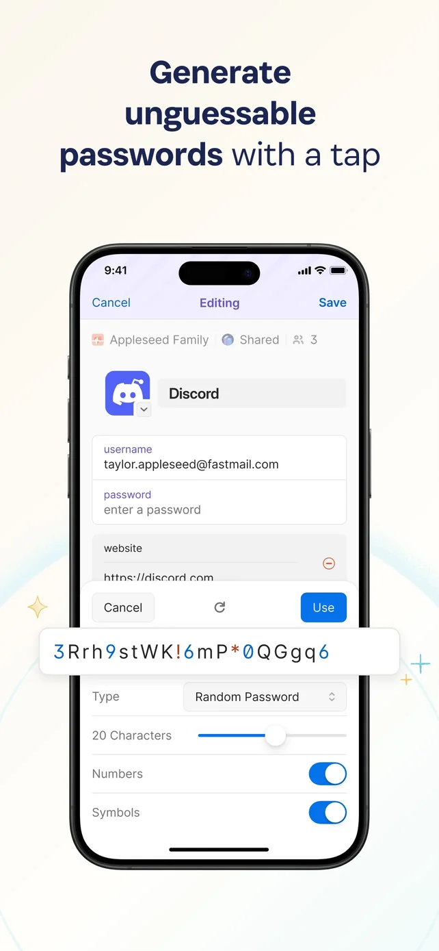 1Password: Password Manager App Store screenshot 3
