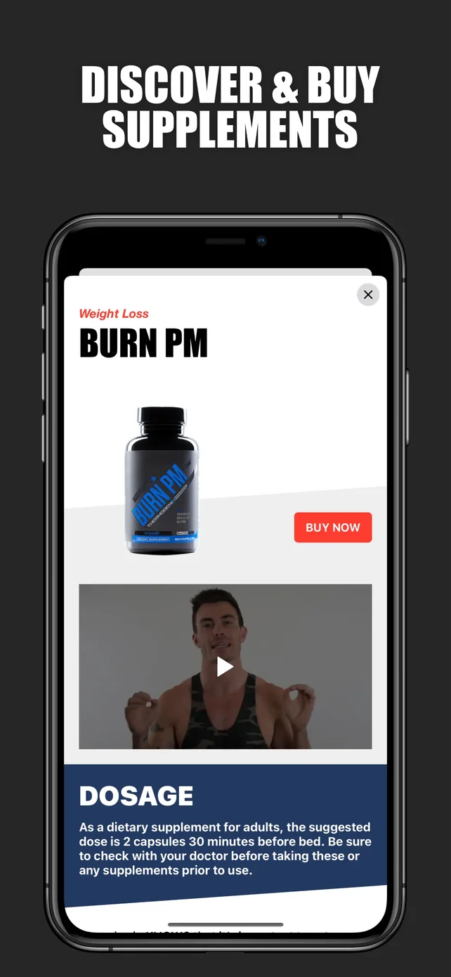 V Shred: Nutrition & Fitness App Store screenshot 4