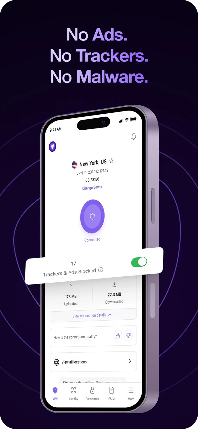 PureVPN: Fast VPN & Secure VPN App Store screenshot 3