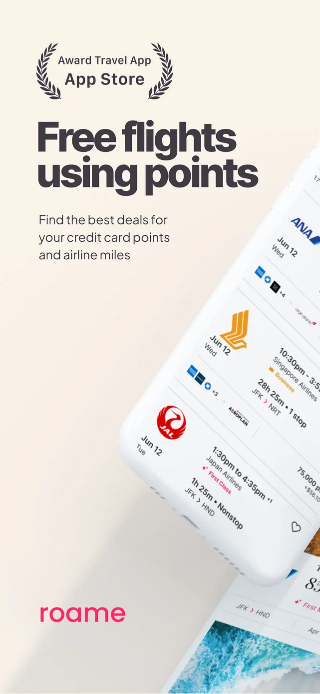 Roame - Award Travel App Store screenshot 1