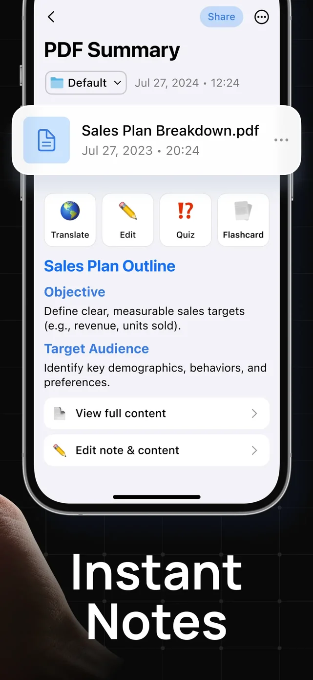 AI Note Taker - Voice to Notes App Store screenshot 3