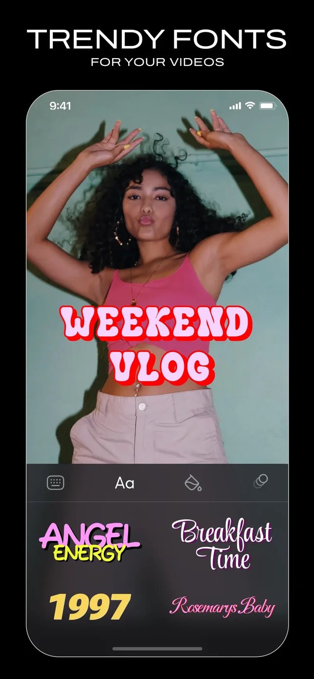 Vids AI - Reels Video Editor App Store screenshot 4