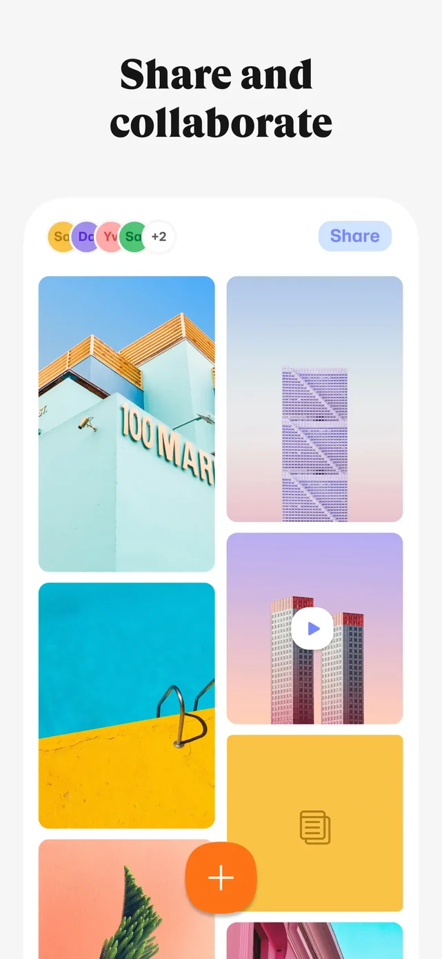 Collect by WeTransfer App Store screenshot 1