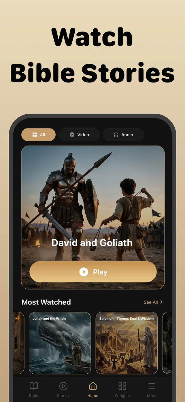Holy Bible Widget: Daily Verse App Store screenshot 4
