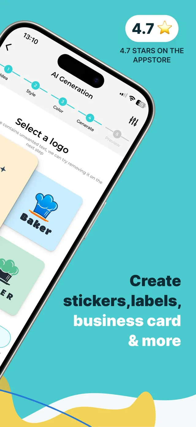 AI Logo Maker: Graphic Design App Store screenshot 2