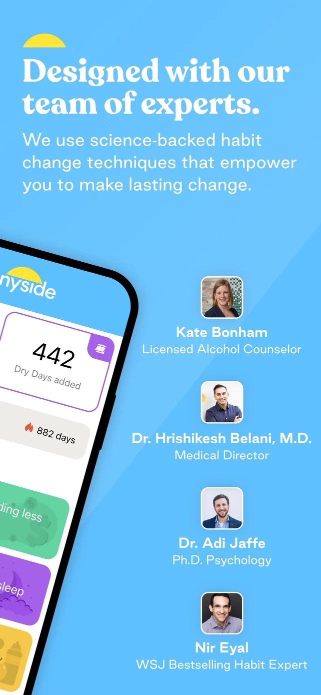 Sunnyside: Drink Less Alcohol App Store screenshot 2