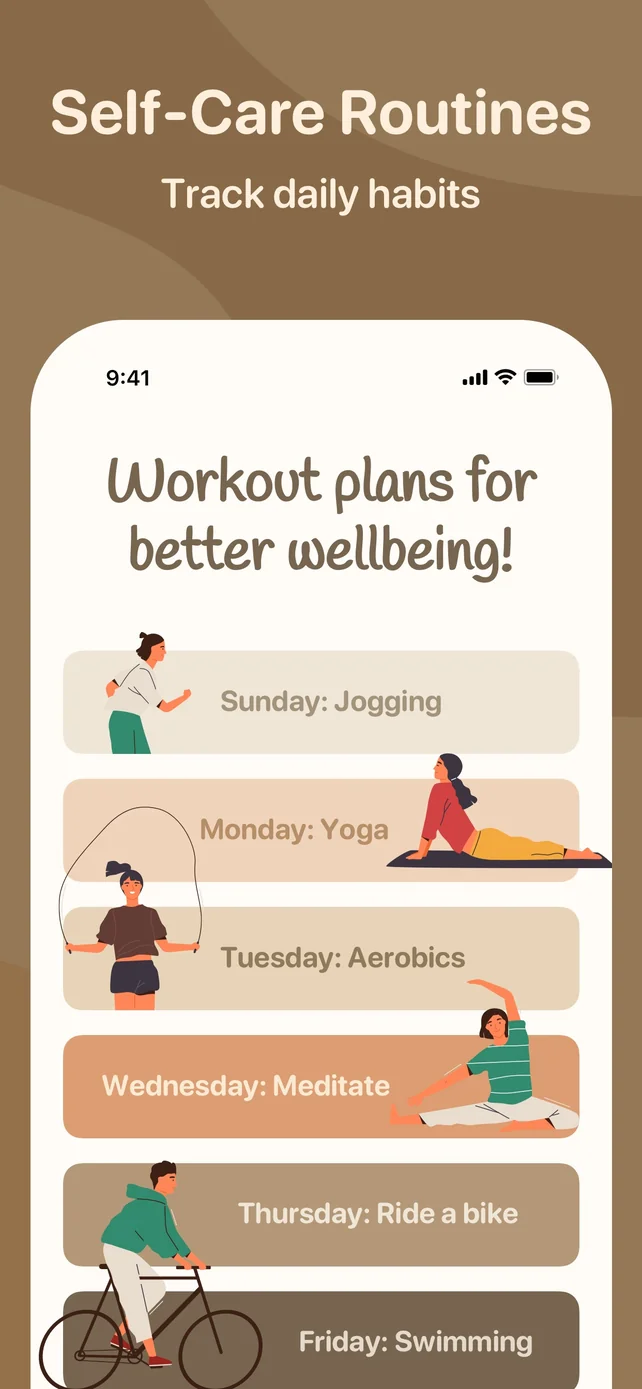 Me+ Lifestyle Routine App Store screenshot 2