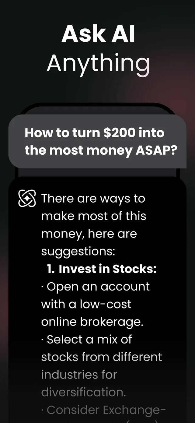 Chat AI: Ask Agent Anything App Store screenshot 2
