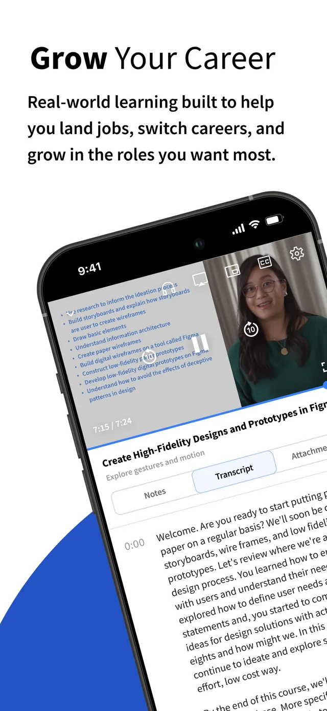 Coursera: Grow your career App Store screenshot 1