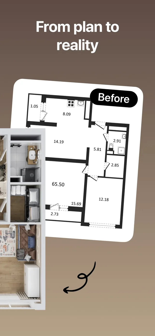 Home Planner AI：Room Design 3D App Store screenshot 3