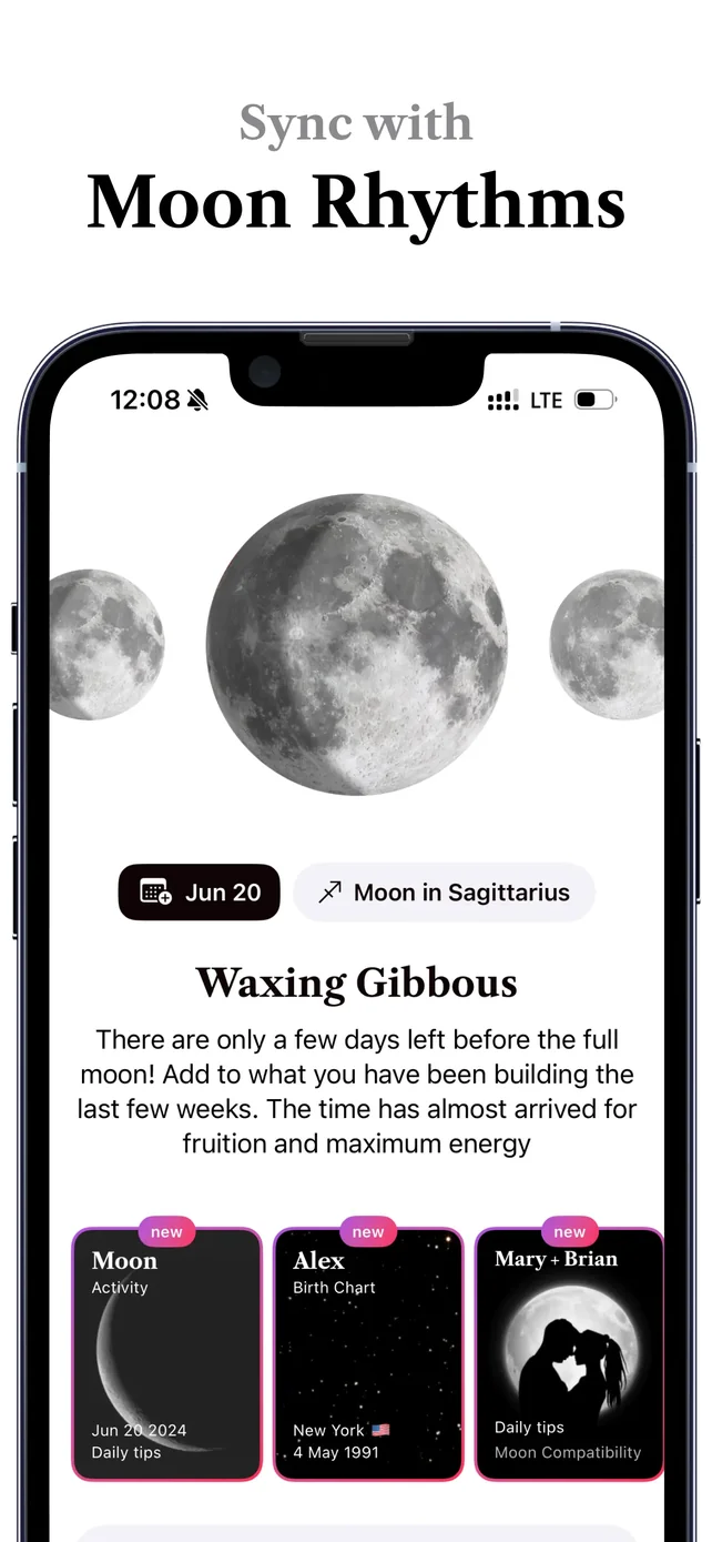 Luna: Your Moon Calendar App Store screenshot 4