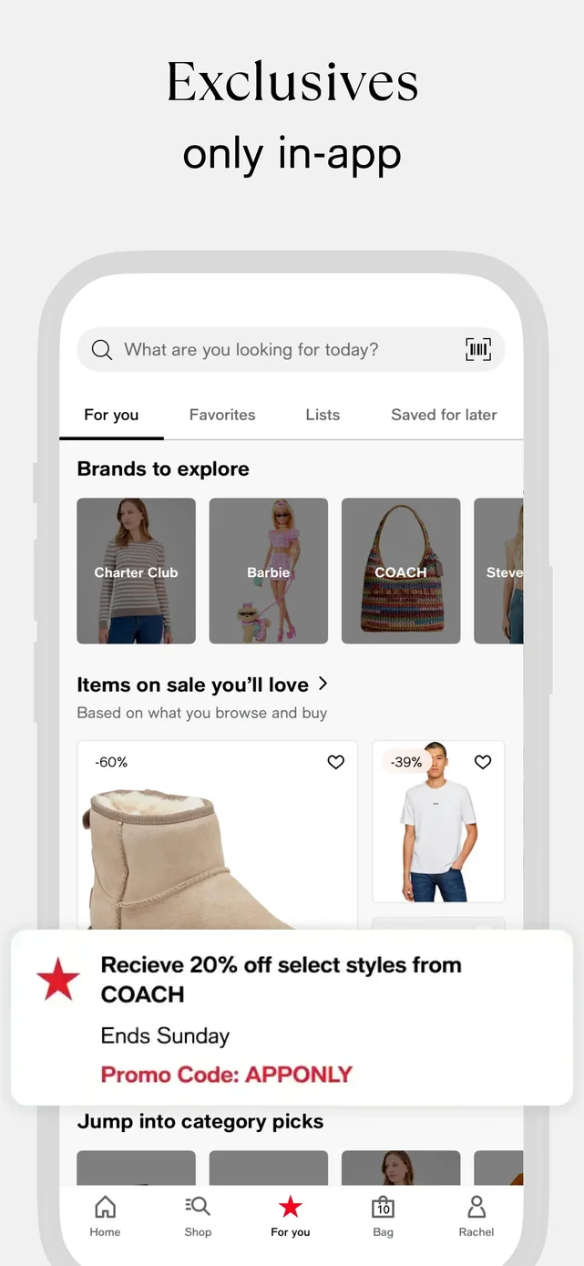 Macy's: Shop, Save, and Earn App Store screenshot 2