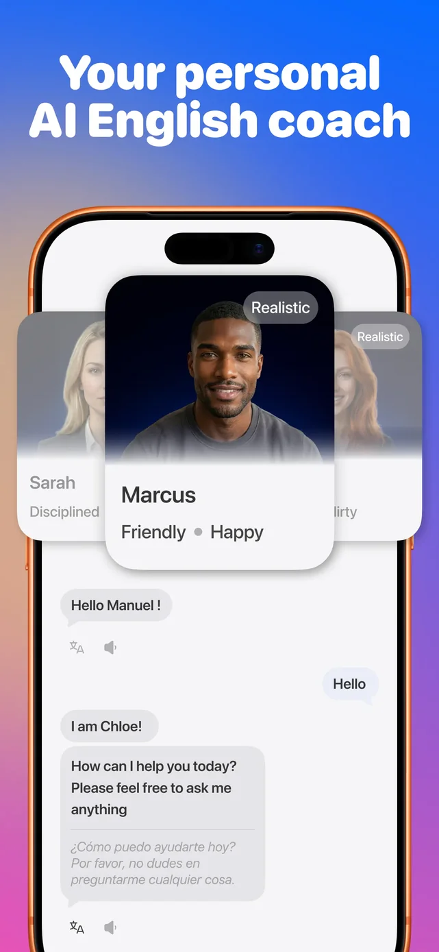 BetterSpeak: AI Language Tutor App Store screenshot 3