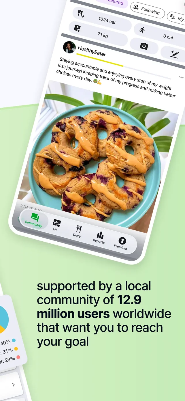 Calorie Counter by fatsecret App Store screenshot 2