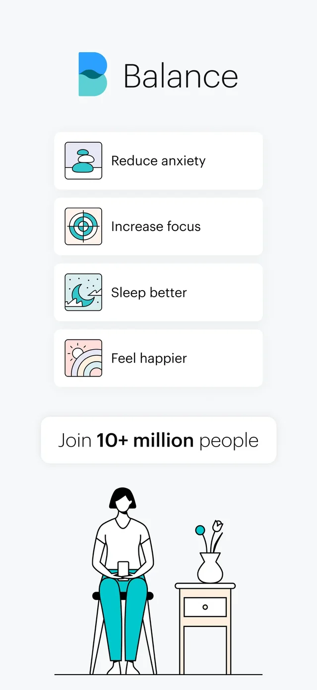 Balance: Meditation & Sleep App Store screenshot 1