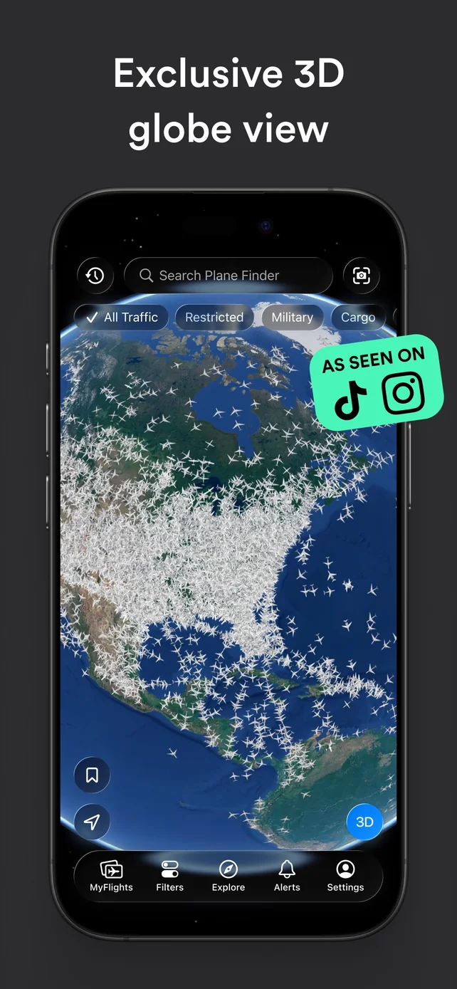 Plane Finder ⁃ Flight Tracker App Store screenshot 4