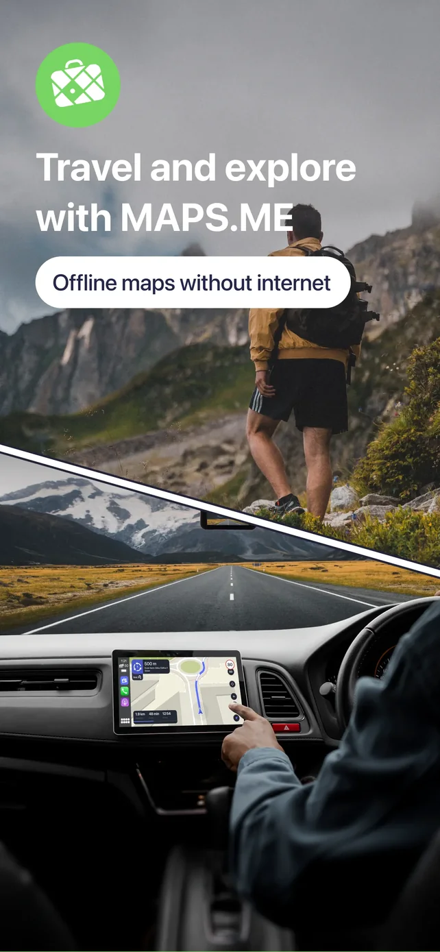 MAPS.ME: Offline Maps, GPS Nav App Store screenshot 1