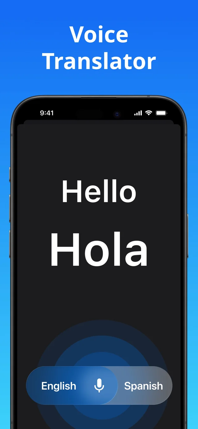 Translate Now - AI Translator App Store screenshot 1