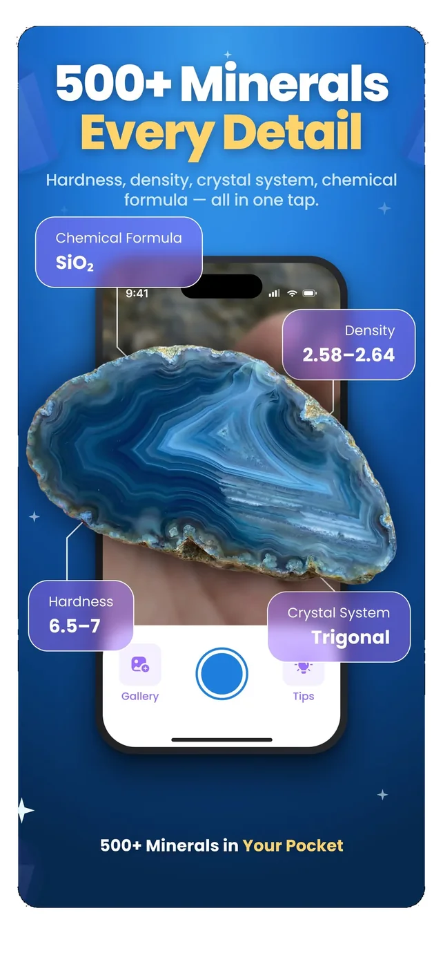 RockIn Rock & Mineral identify App Store screenshot 4