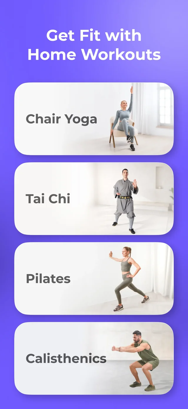 FitMe - Lazy Workout at Home App Store screenshot 2