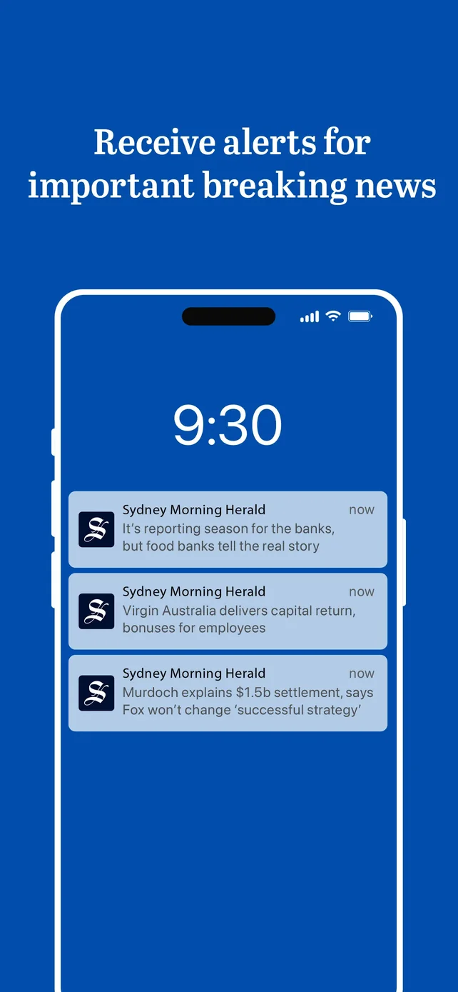 The Sydney Morning Herald App Store screenshot 3