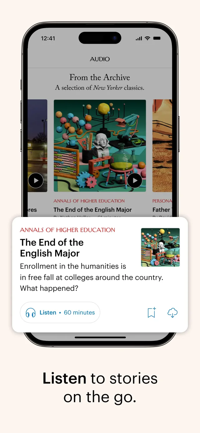 The New Yorker App Store screenshot 3