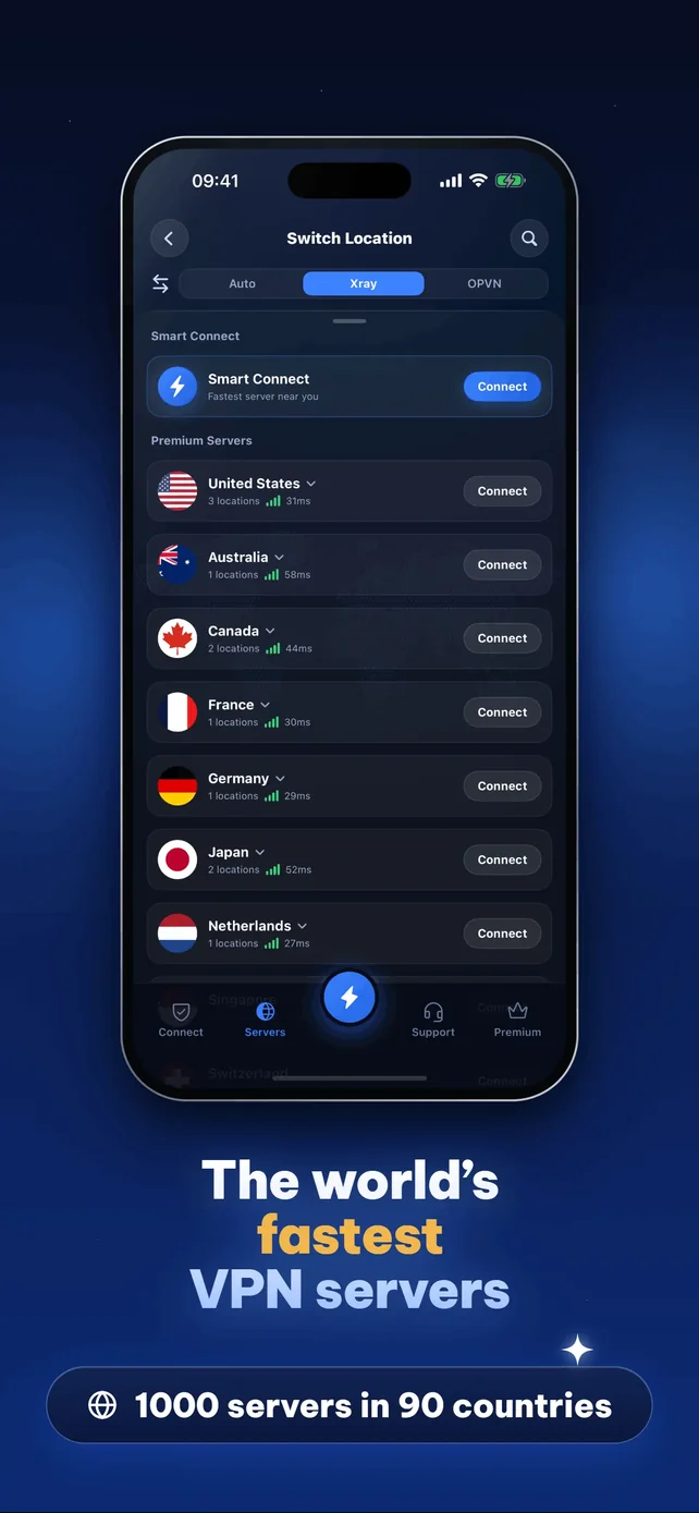 VPN Proxy Fast - Super VPN App Store screenshot 2