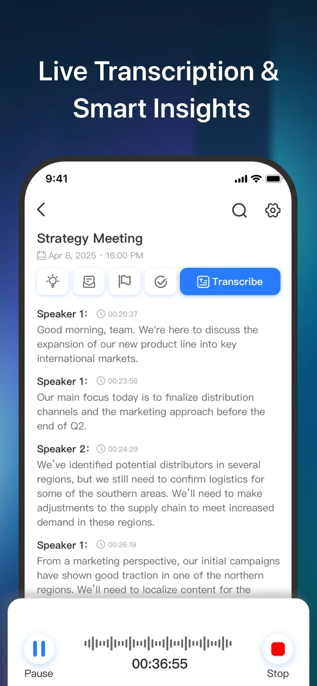 Proactor AI – Note Taking App Store screenshot 3