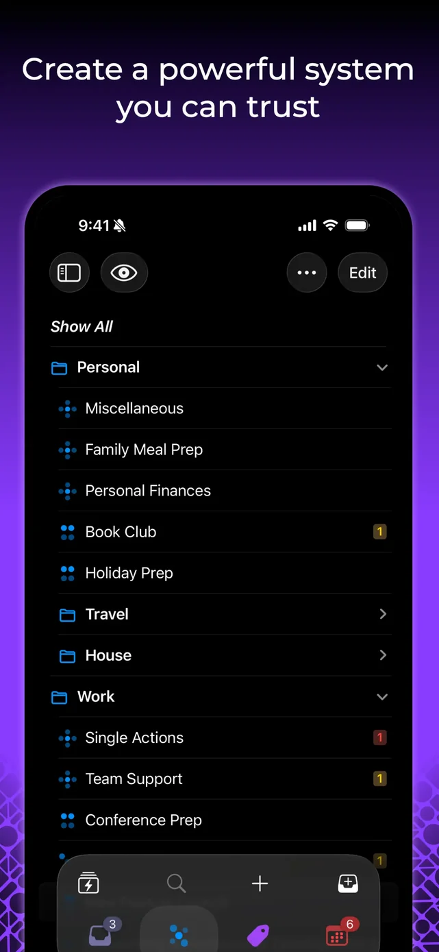 OmniFocus 4 App Store screenshot 3