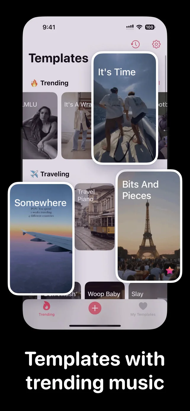 Reels Templates & Maker App Store screenshot 2