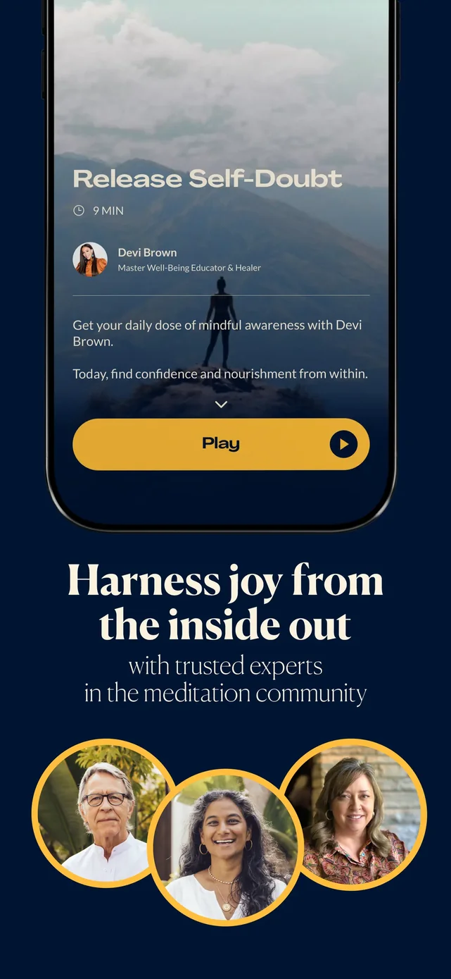 InnerNow: Meditation & Joy App Store screenshot 3