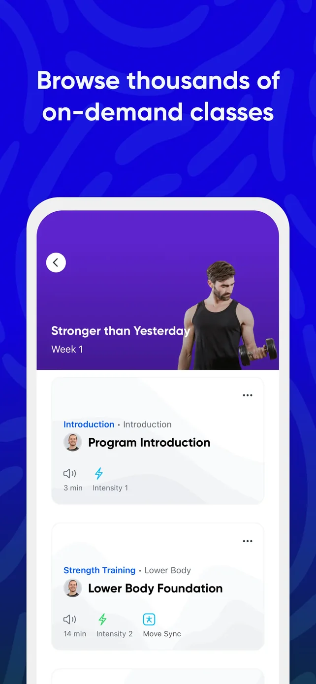 Aaptiv: #1 Audio Fitness App App Store screenshot 4