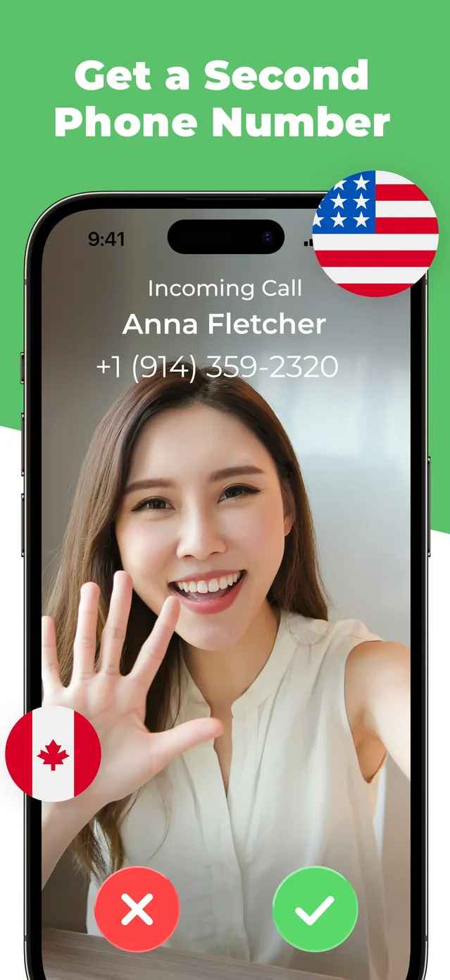OnPhone: Second Number & eSIM App Store screenshot 1