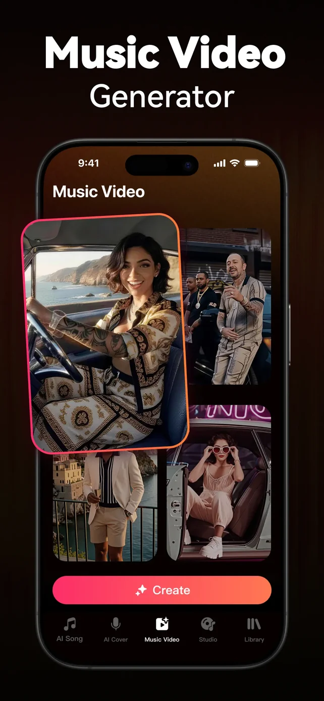 VocalMe: AI Music Generator App Store screenshot 3