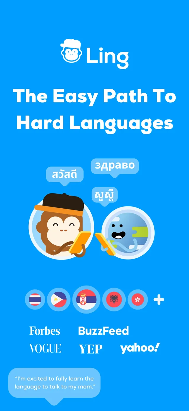 Ling – Learn Languages Easily App Store screenshot 1