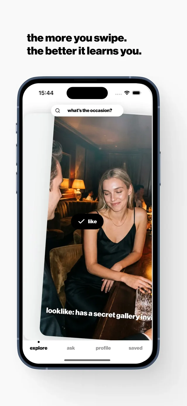 looklike: swipe fashion on you App Store screenshot 2