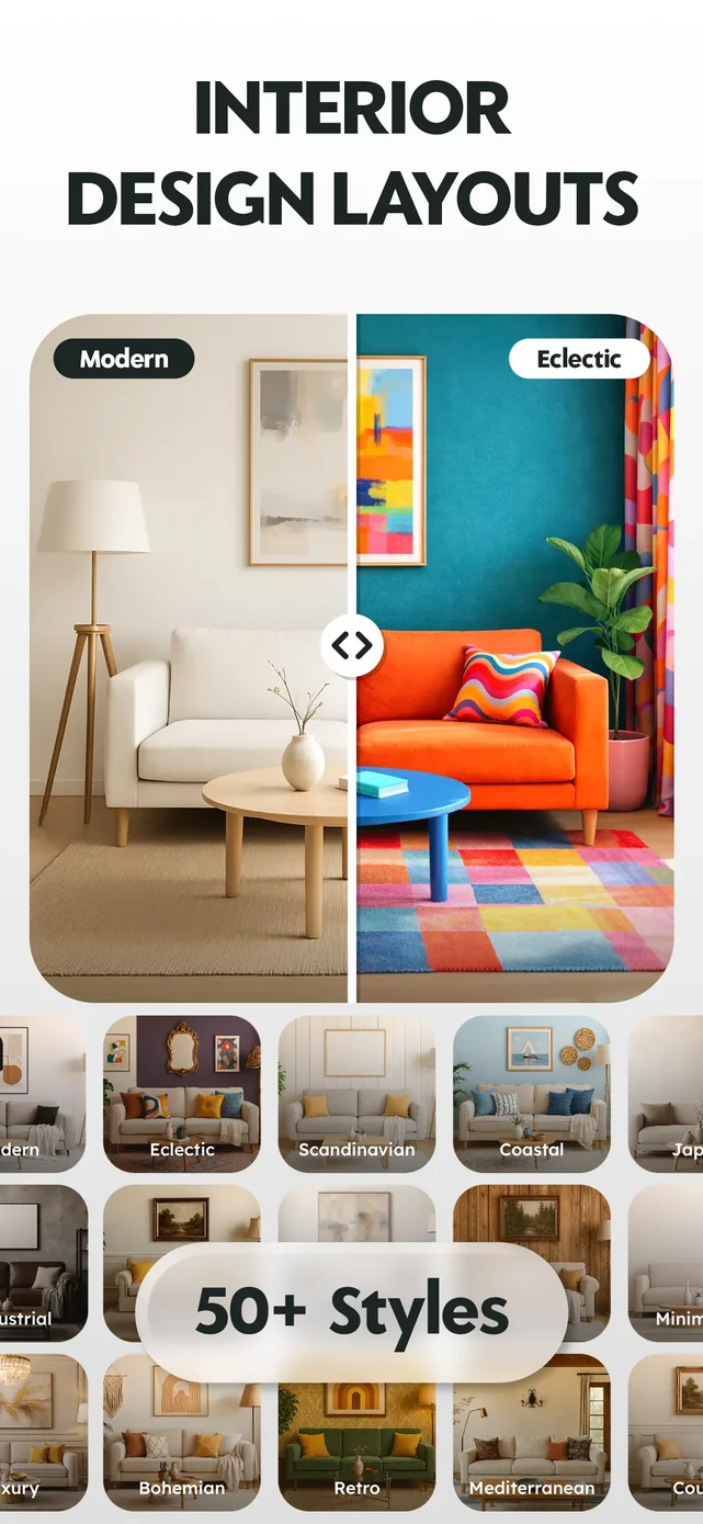 House AI: AI Room Design, Home App Store screenshot 2
