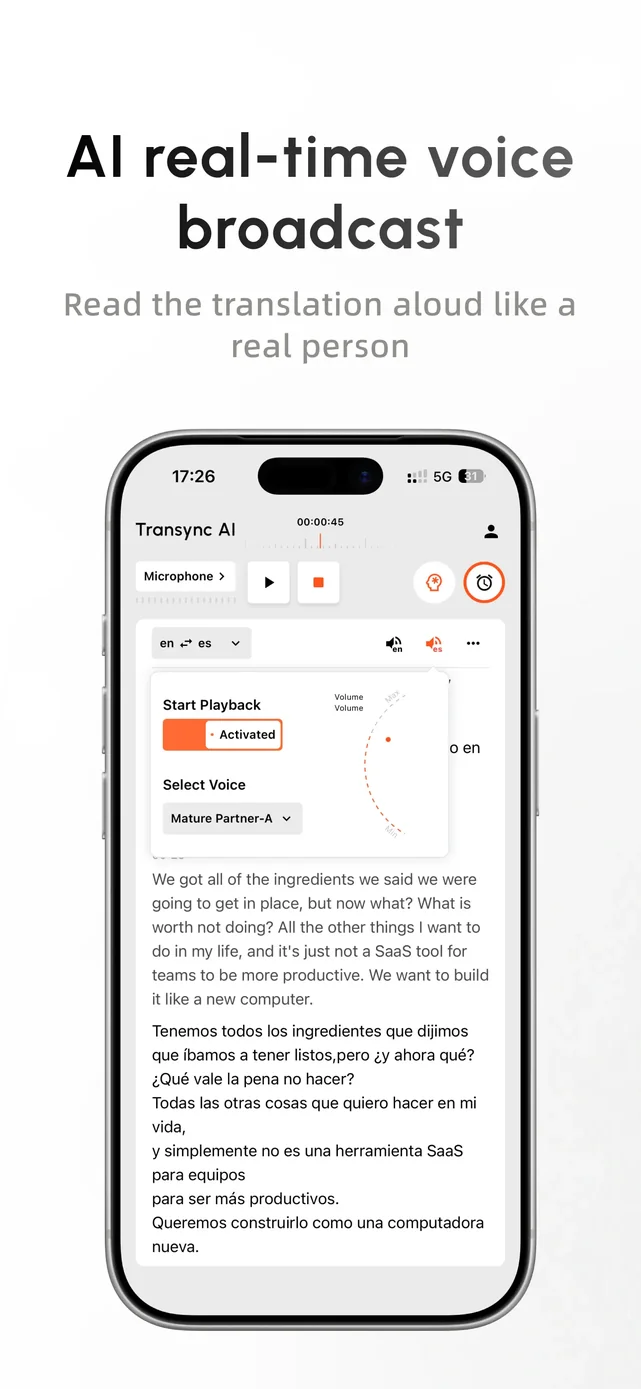 Transync AI - Translator App Store screenshot 4