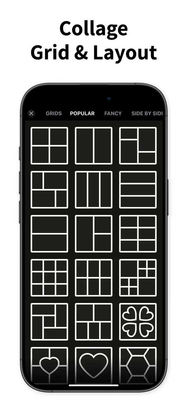 Layout Photo Collage - Mixgram App Store screenshot 2