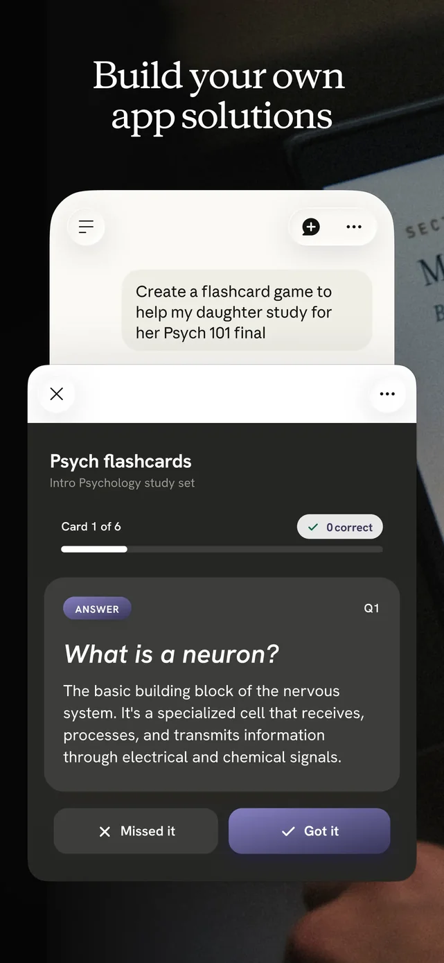 Claude by Anthropic App Store screenshot 4