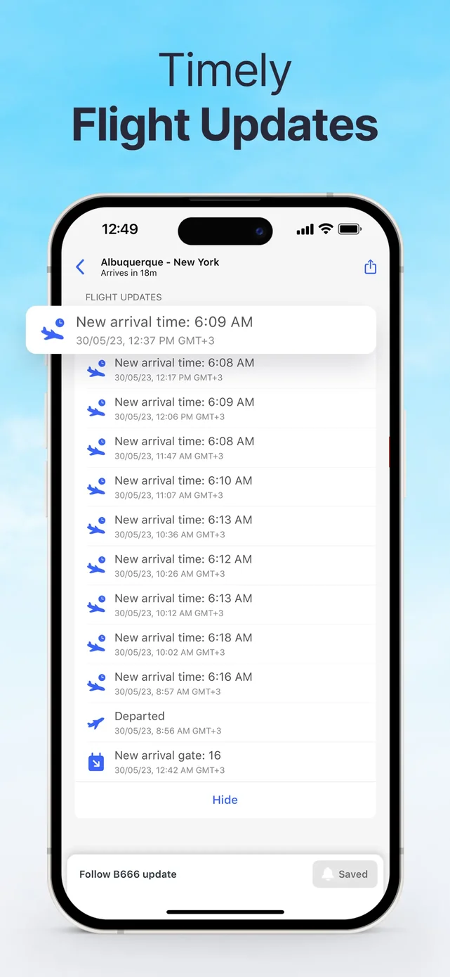 Planes Live - Flight Tracker App Store screenshot 4