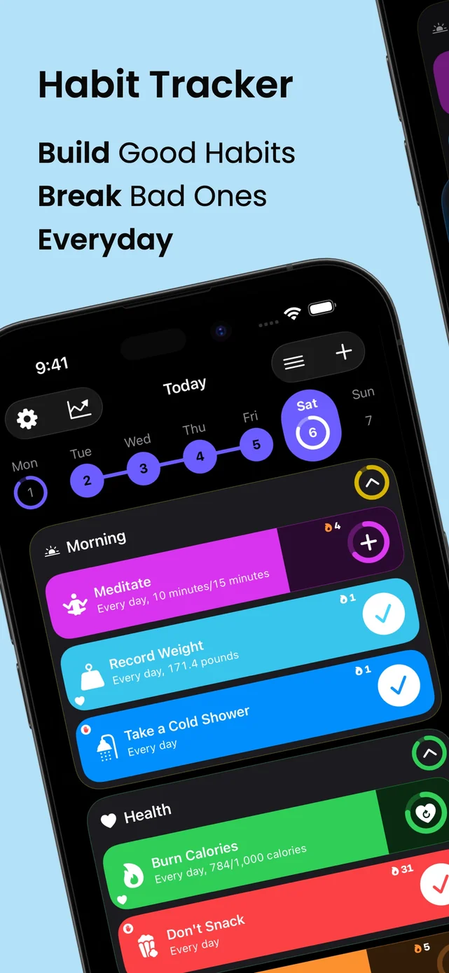 Grit: Daily Habit Tracker App Store screenshot 1