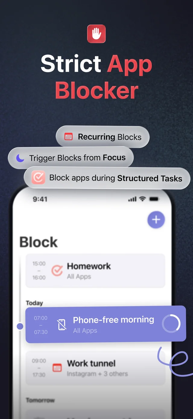 one sec | screen time + focus App Store screenshot 4