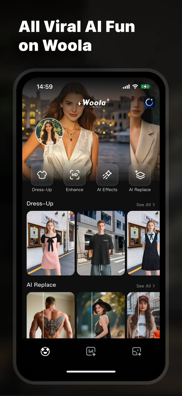 Woola-AI photo intelligent App Store screenshot 1