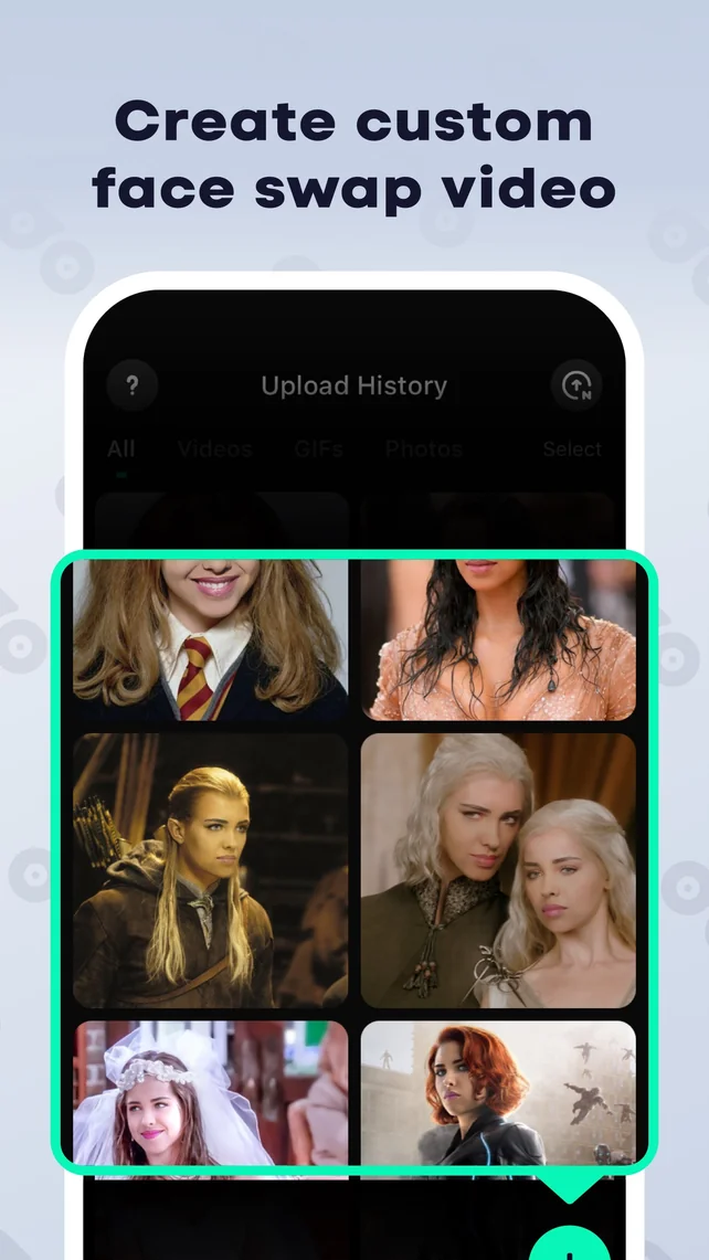 FaceMagic: AI face swap videos App Store screenshot 3